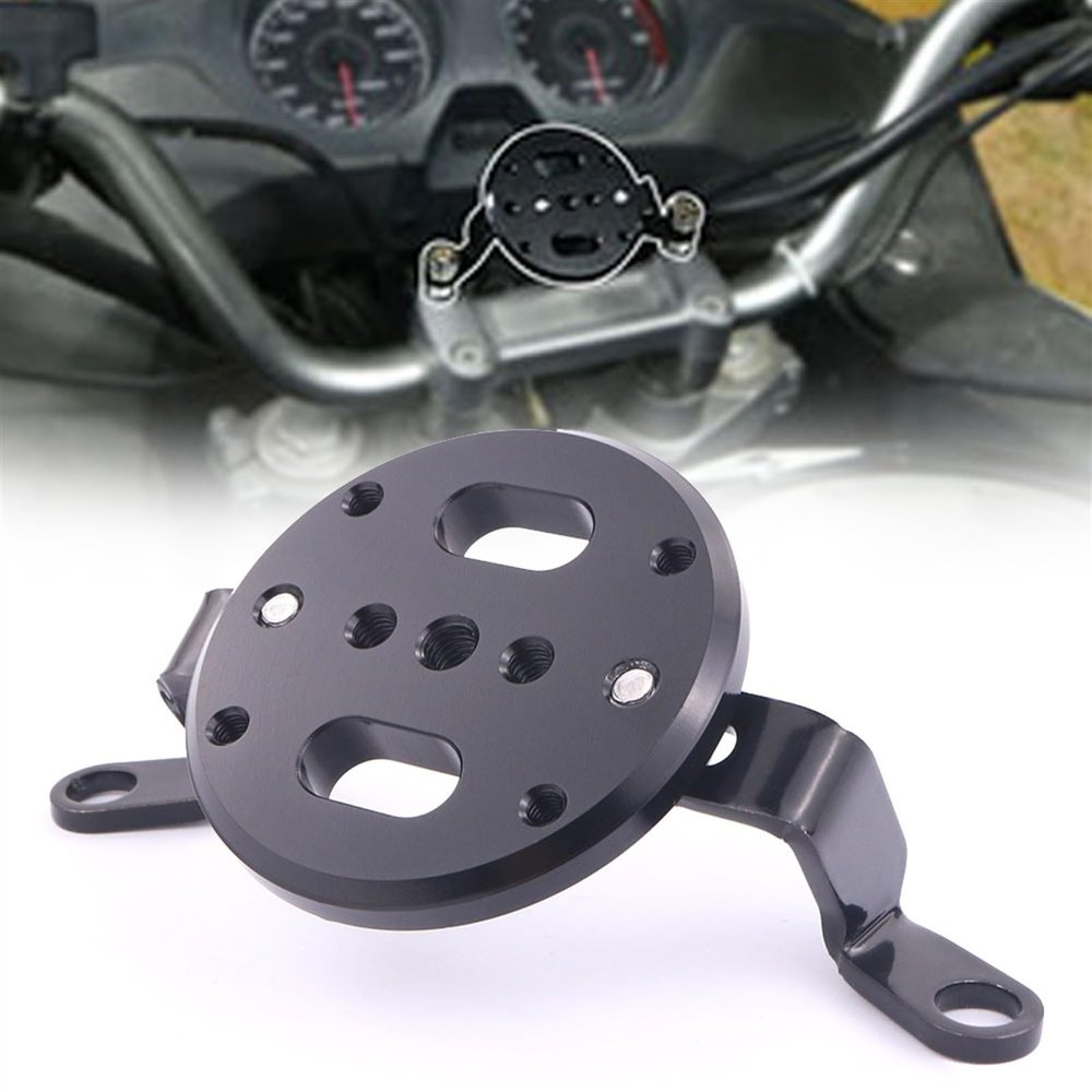 VELLOW Phone GPS Navigator Plate Bar Mount for Triumph Bonneville T120 2016–2021 and Bonneville Bobber 2016–2021, Type 3