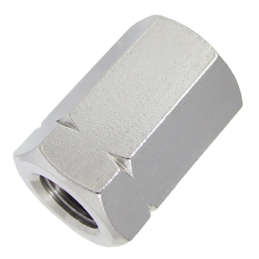 5 Hex Spacer Coupling Nuts A2 Stainless Steel M10 x 25 mm
