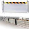 RRraw Flood Protection Barrier for Doors, 140 x 40 cm, Aluminum Alloy, Reflective view 1
