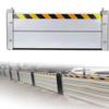 RRraw Flood Protection Barrier for Doors, 140 x 40 cm, Aluminum Alloy, Reflective view 2