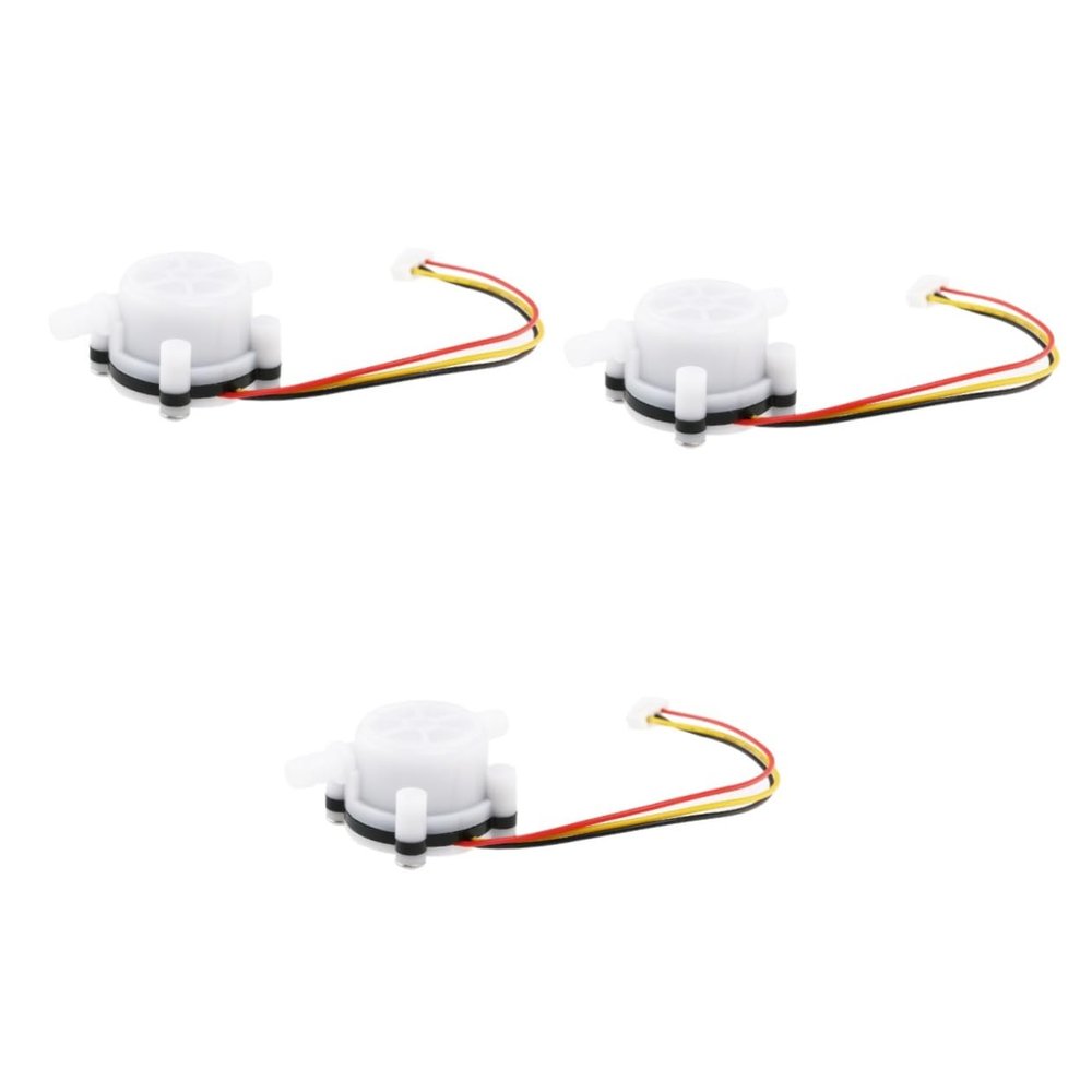 SOLUSTRE 3-Piece Water Flow Sensor Set, 0.36 L/min