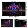 Malqiqi MTG Playmat with Free Storage Bags, 61 x 35.6 cm, TCG and Board Game Card Mat, Mouse Pad, Desk Mat (Lotus 1-Assisted Battle) view 3