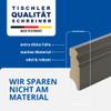 REESE Dark Gray MDF Baseboards | Hamburg/Berlin Profile | 60 mm | 15 pcs / 34.5 linear m view 3