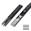 10 Pairs of Soft-Close Drawer Slides, 50.8 cm, Heavy-Duty, Side-Mount, Ball-Bearing, Full-Extension, Black view 1