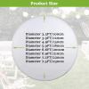 Mateju Happy Birthday Football Pattern Round Photography Backdrop, 5.9 ft Diameter view 3