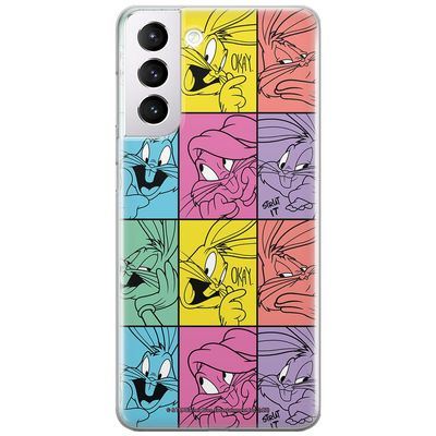 ERT GROUP Samsung S21 TPU Case, Officially Licensed Looney Tunes Bugs 026 Design