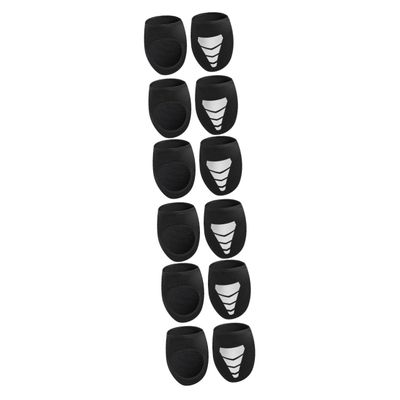 Toddmomy 6-Pair Neoprene Toe Covers for Cycling Shoes