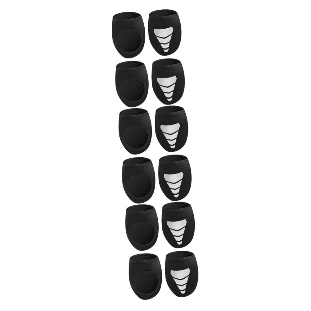 Toddmomy 6-Pair Neoprene Toe Covers for Cycling Shoes
