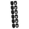 Toddmomy 6-Pair Neoprene Toe Covers for Cycling Shoes view 1