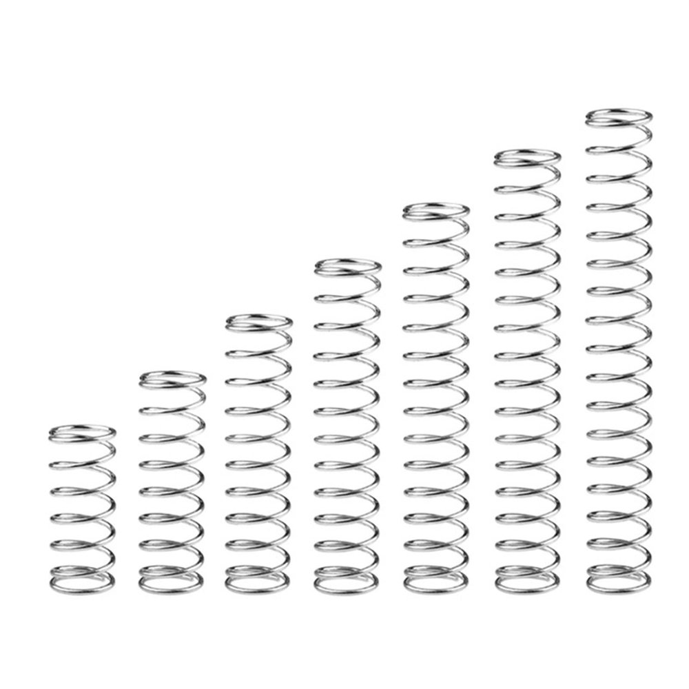 NEZIH Lbin Stainless Steel Compression Springs, 6–14 mm OD, 5–50 mm Length, 0.8 mm Wire