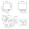 MOBYAT 822EN-1A-C 12 VDC (4119-1A-6P-11MM-12V-40A) Relay, 6 Pins, 1 pc view 2