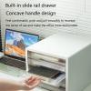 Plastic Desktop Storage and Organization Cabinet with Multi-Tier Drawers view 4