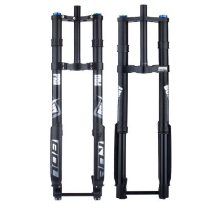 ZECHAO 160 mm Travel Inverted MTB Suspension Fork, 15 x 150 mm Thru-Axle, Black, 29 in