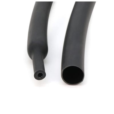 DUnLap Dual-Wall Adhesive Heat-Shrink Tubing, 2 m, 3:1 Shrink Ratio, 1.6/2.4/3.2/4.8/6.4/7.9/9.5/12.7 mm, Black, 4.8 mm