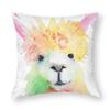 NIBABA Alpaca Decorative Pillow Cover, 30 x 30 cm view 1