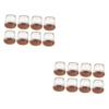 Uonlytech 2 Sets Furniture Leg Protectors, Felt-Wrapped Chair Leg Caps, 8 Pieces per Set view 1