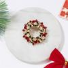 YAHOYA Christmas Garland Bell Bow Rhinestone Brooch view 3