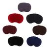 5 Sets of 6 Black Suede Oval Iron-On Elbow Patches view 3