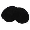 5 Sets of 6 Black Suede Oval Iron-On Elbow Patches view 4