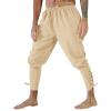 Men's Medieval Pirate Steampunk Gothic Pants with Pockets view 1