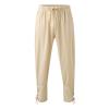Men's Medieval Pirate Steampunk Gothic Pants with Pockets view 4