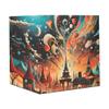 DNOVING GWP-538250574 Gift Wrapping Paper, Circus Performance, 147.3 x 58.4 cm, 2 Rolls view 4