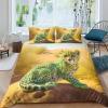 Lwepard 3D Duvet Cover Set with Pillowcases, Microfiber, Zipper, King 220 x 240 cm view 1