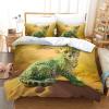 Lwepard 3D Duvet Cover Set with Pillowcases, Microfiber, Zipper, King 220 x 240 cm view 4