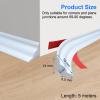 Lifuncren Self-Adhesive Flexible Decorative Trim, 5 m, White, 19 x 13 mm view 3