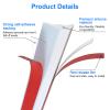Lifuncren Self-Adhesive Flexible Decorative Trim, 5 m, White, 19 x 13 mm view 4