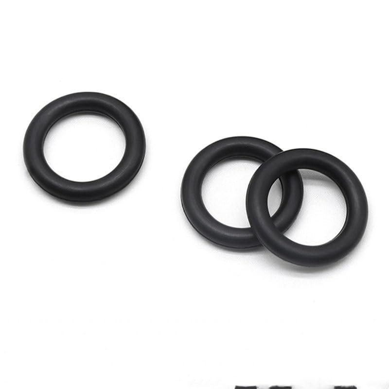 ERBER EPDM O-Rings, 50-Pack, 3 mm CS, 70 mm OD × 64 mm ID, Black