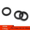 ERBER EPDM O-Rings, 50-Pack, 3 mm CS, 70 mm OD × 64 mm ID, Black view 2