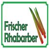 18 x 12 cm Fresh Rhubarb Farm Shop Wooden Sign view 1