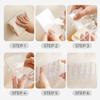 2-Pack Wall-Mounted Skincare Organizer Shelves, White view 2