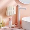 2-Pack Wall-Mounted Skincare Organizer Shelves, White view 3