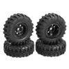 Graootoly 4-Piece 47 x 18 mm Wheel and Tire Set for SCX24 90081 AXI00001 1/24 RC Crawler view 1