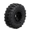 Graootoly 4-Piece 47 x 18 mm Wheel and Tire Set for SCX24 90081 AXI00001 1/24 RC Crawler view 2