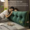DEVINK Triangular Wedge Backrest Pillow, 180 × 50 × 20 cm, Black view 3