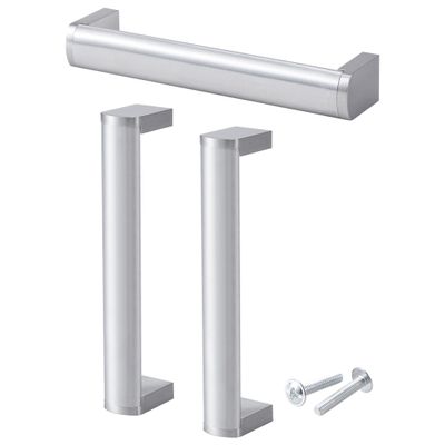 Stahlia Stainless Steel Cabinet Handles, 160 mm, Oval, 5-Pack