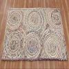 CASAVANI Collection Square Braided Chindi Cotton & Jute Rug, 2.4 x 2.4 m, Multicolor view 4