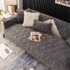 MTHGH Non-Slip Sofa Cover and Protector for 1/2/3/4-Seater and L-Shaped Sofas, Dog/Cat Cover, Black, 110 x 240 cm view 1