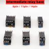 AOHRO 1-Piece 8/11/14-Pin PYF/PTF 14A Relay Socket for PYF08A, MY2NJ, MY3NJ, MY4NJ, LY2NJ, LY3NJ, LY4NJ, HH52P/HH64P (Size: 1pcs 8X) view 2