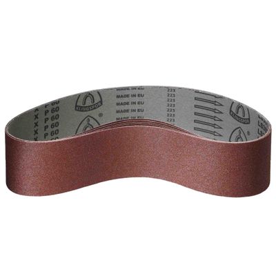 Klingspor Aluminum Oxide Sanding Belts, 100 x 860 mm, P40, 5-Pack, for Wood and Metal