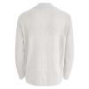 Duohropke Men's Cable-Knit Cardigan, Chunky-Knit Sweater with Buttons and Stand Collar view 2