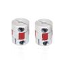 YIJIAN Flexible Plum Jaw Coupler, D30 × L40 mm, 6.35 × 16 mm view 2
