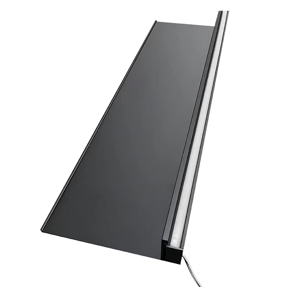 Illuminated Wall-Mounted Display Shelf
