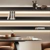 Illuminated Wall-Mounted Display Shelf view 3