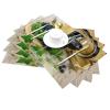 Woven PVC Vinyl Placemats with Wine Grape Design, 1 Piece view 2