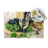 Woven PVC Vinyl Placemats with Wine Grape Design, 1 Piece view 4