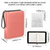 Salmon 4-Pocket Trading Card Binder view 3